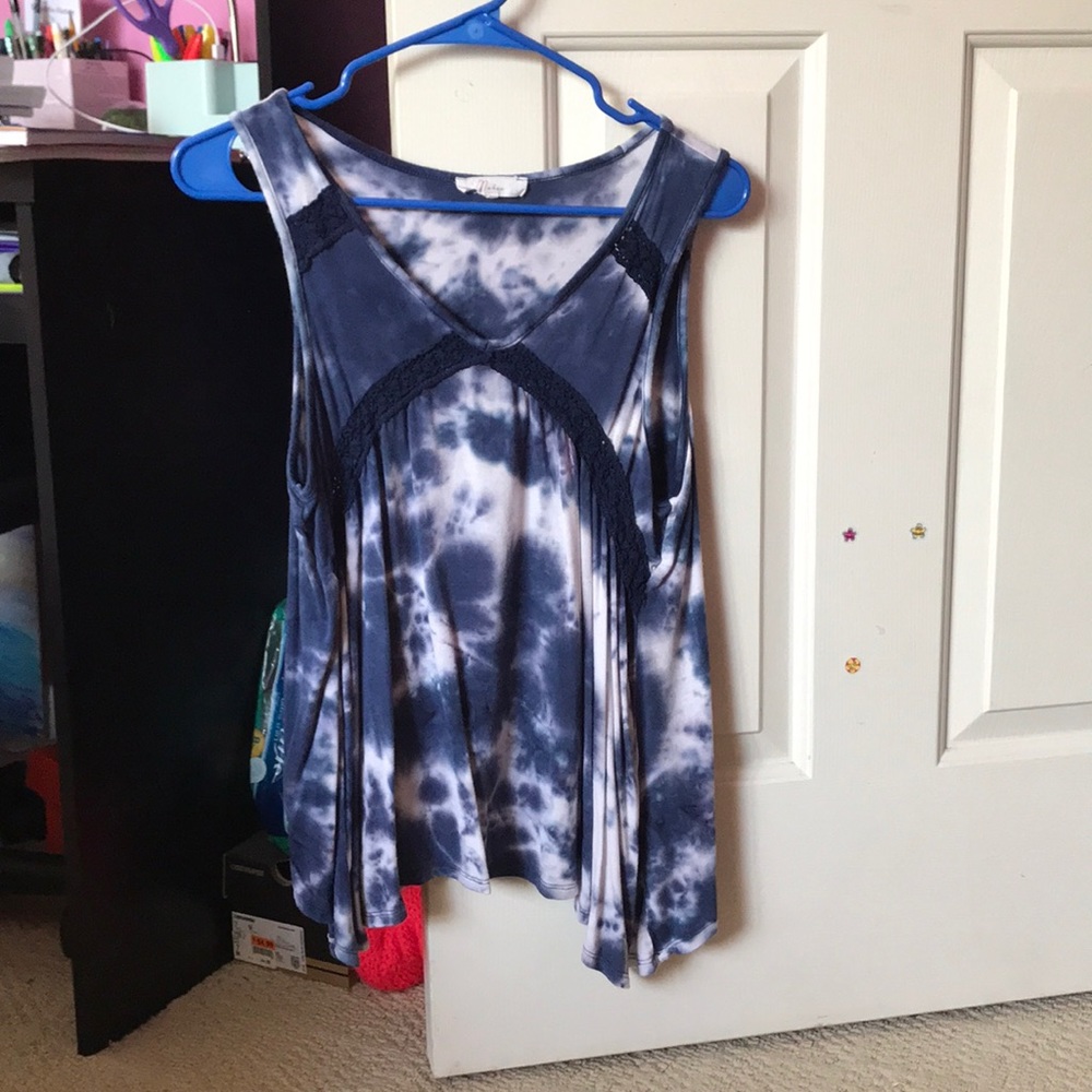 Nabee tie dye tank top